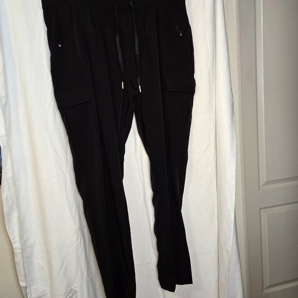 Mens Quick Dry Stretch Cargo Pants Water Resistant Lightweight Hiking Size 40"32 - Picture 1 of 8